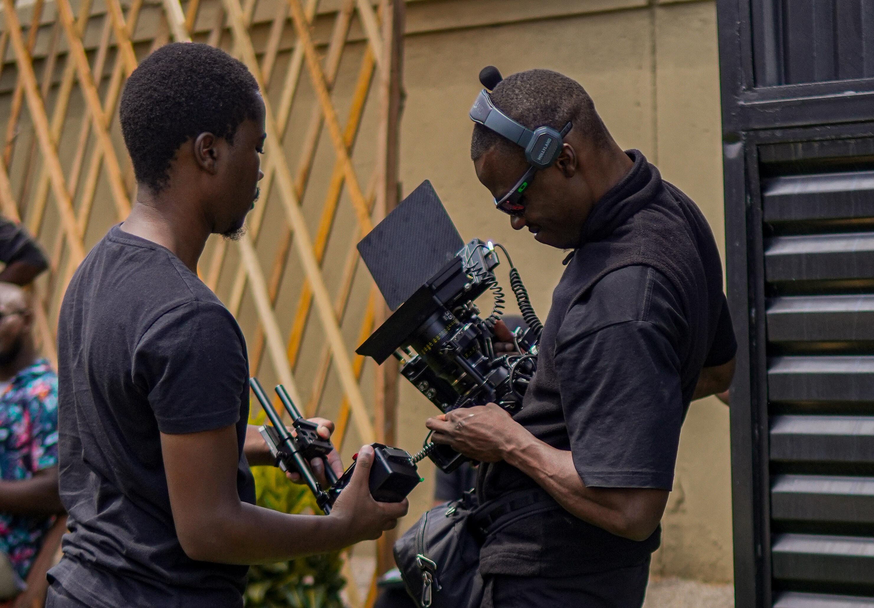 Dark moody ripped black paper mixed media